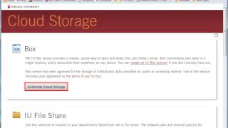 Cloud Storage and IUanyWare
