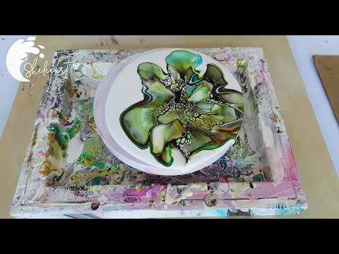 99. Sheleeart - 3 techniques in 1. Bloom, Pseudo Resin Swipe and Swipe