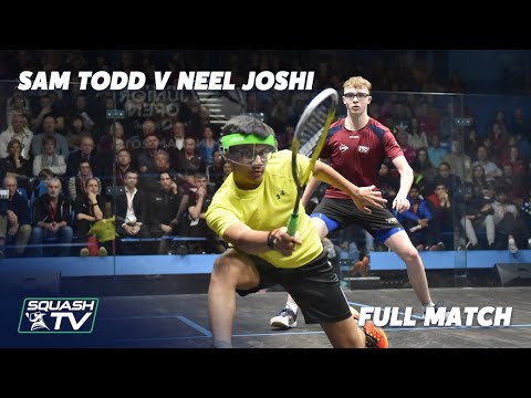 Squash: Todd v Joshi - British Junior Open Rewind - 2018 U15s Final