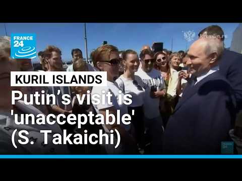 Japan protests Putin's first visit to disputed islands