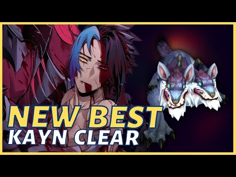 RANK 1 KAYN SHOWS OFF THE NEW BEST JGLE CLEAR (EASY GANKS!) | Challenger Kayn - League of Legends