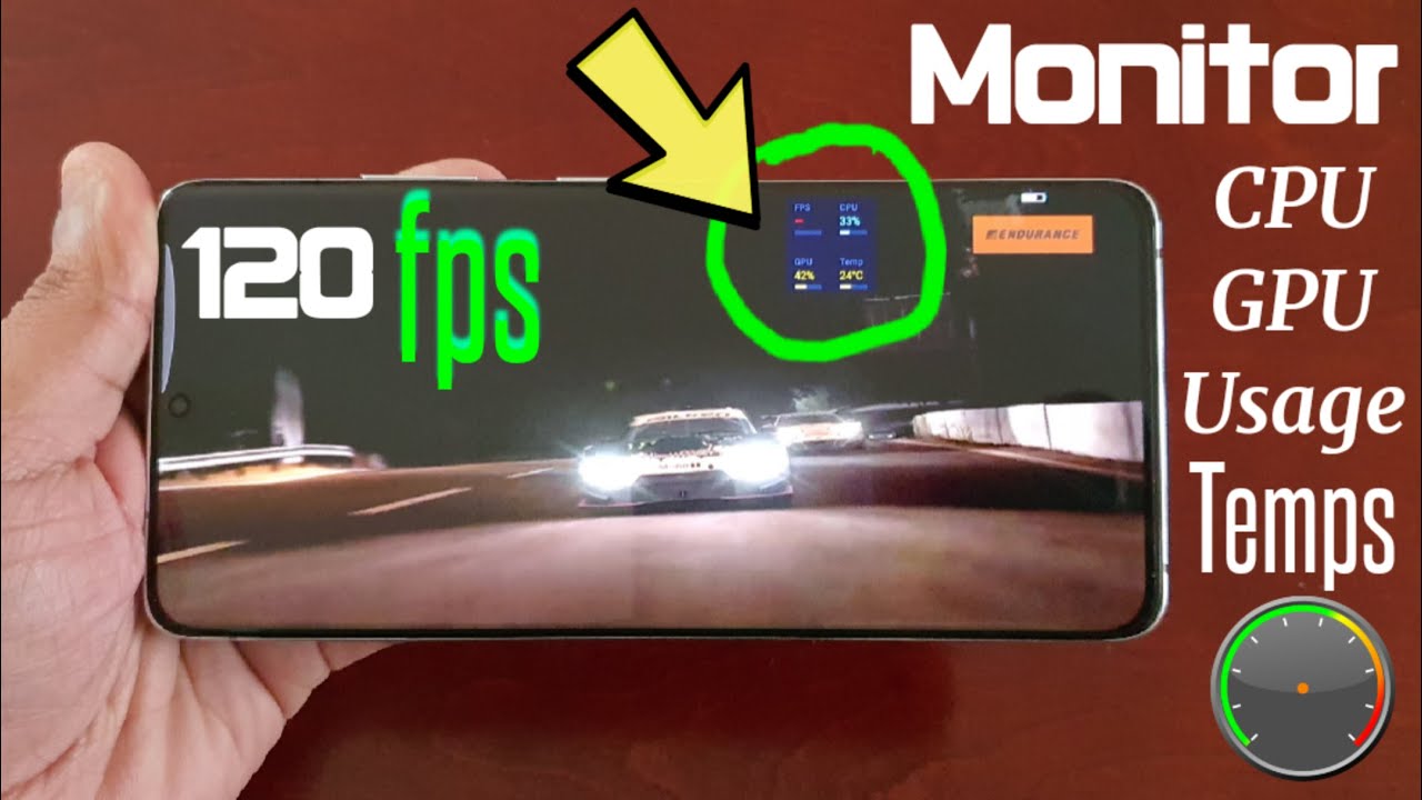 Samsung Galaxy S21 Ultra Setup Onscreen FPS Monitor| View Frame Rate  CPU & GPU Temp When Gaming