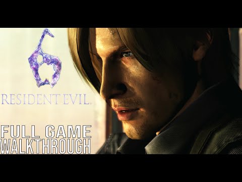 RESIDENT EVIL 6 PS5 Full Game Walkthrough - No Commentary Leon & Helena (Resident Evil 6 Full Game)