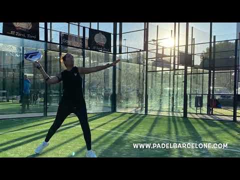 Timeri en stage de padel à Barcelone