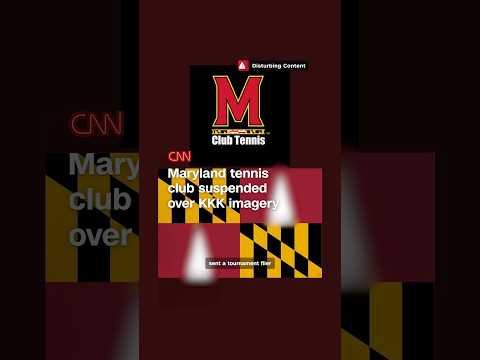 Maryland tennis club suspended over KKK imagery