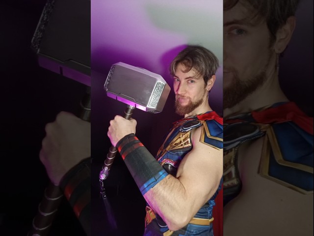 Vídeo relacionado con AVENGERS Marvel Thor - Martillo de batalla (espuma suave, juguete superhéroe para niños a partir de 5 años)