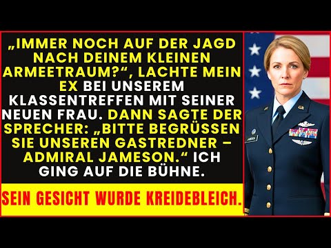 Mein Ex verspottete meinen ‚Armee-Traum‘ – bis ich als Admiral auf die Bühne trat.