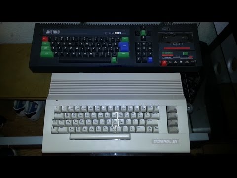 Amstrad CPC 464 And The Commodore 64 Are Both Great Computers