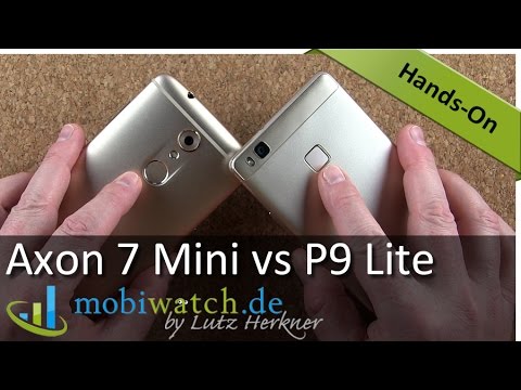 ZTE Axon 7 Mini vs Huawei P9 Lite: Welches ist besser? Hands-on-Test