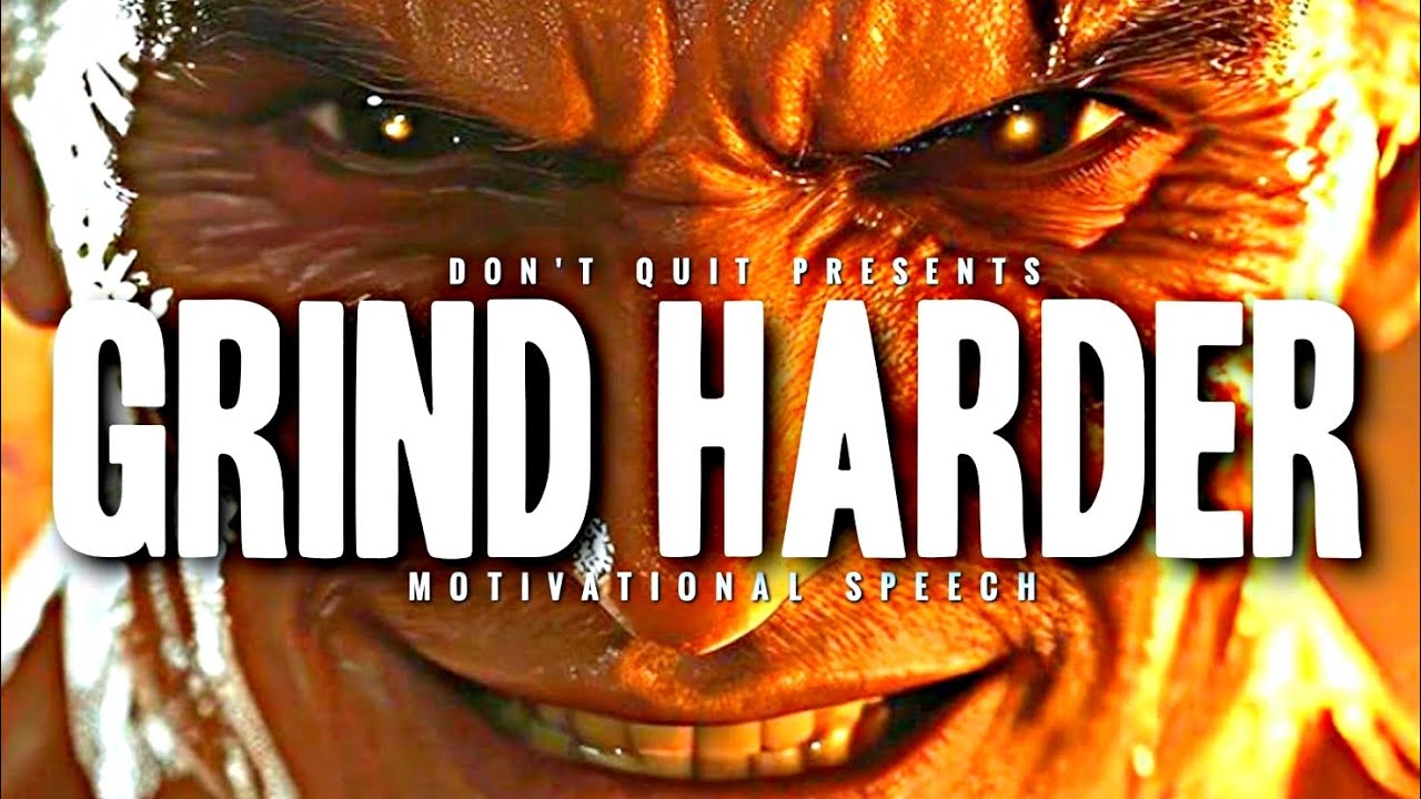 GRIND HARDER - 1 HOUR Motivational Speech Video | Gym Workout Motivation
