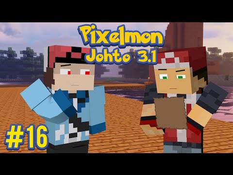 First Steps into Kanto - Pixelmon Johto 3.1 Minecraft Adventure Map Episode 16