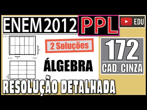 [ENEM 2012 PPL] 172 📓 ÁLGEBRA Em uma das paredes de um depósito existem compartimentos de mesmo