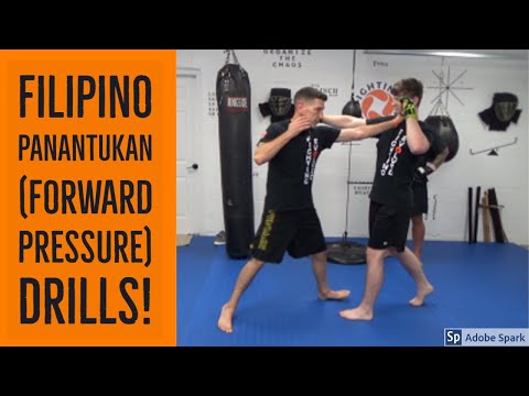 Filipino Panantukan Forward Pressure Drills!