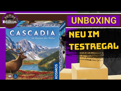 CASCADIA | Brettspiel Unboxing (KOSMOS 2022 Neuheit) [Brettspiele]