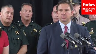 Gov. Ron DeSantis Sending Florida Law Enforcement Officers To Southern Border