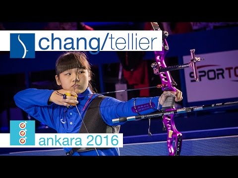Chang Rong-Jia v Clémence Tellier – Recurve Junior Women's Bronze Final | Ankara 2016