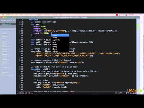 Building Interactive Data Visualizations with D3 js The Course Overview | packtpub com