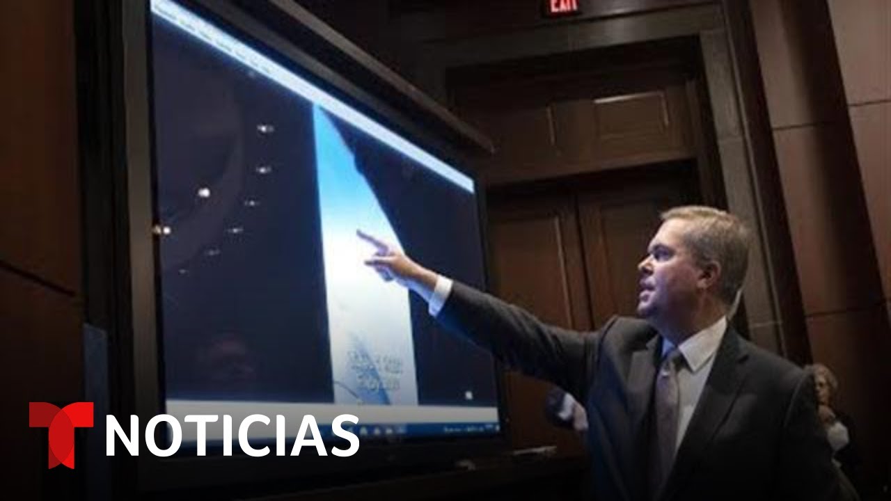Watch Por primera vez en 50 años hablan de OVNIS en el Congreso | Noticias Telemundo Now Por primera vez en 50 años hablan de OVNIS en el Congreso | Noticias Telemundo