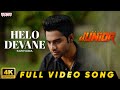 Helo Devane Full Video Song Kannada Junior Kireeti Sreeleela Radha Krishna DSP