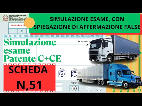 C - CE Driving License Quiz - Exam Simulation, Sheet No. 51