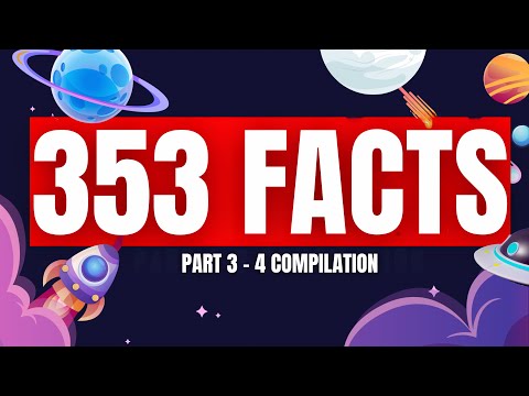 353 Facts You Never Knew You Wanted to Know | The Useless Show Compilation | Part 2