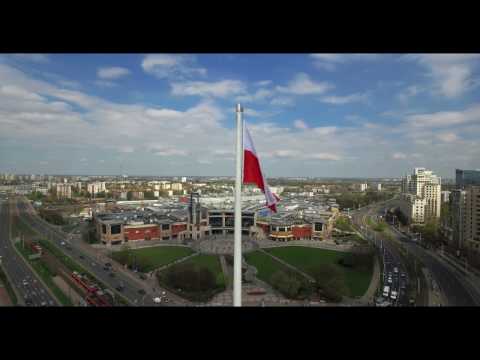 Maszt Wolności Rondo Radosława [Babka] Warszawa Dron Phantom 3 PRO ND8