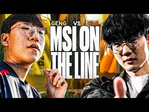 ABSOLUTE BANGER WITH MSI ON THE LINE - GENG VS HLE