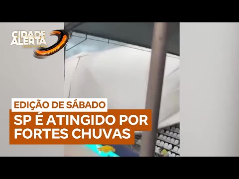 Cobertura de evento cai e deixa sete pessoas feridas em Ribeirão Preto (SP) após rajadas de vento