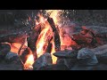 2 Hour Campfire Ambience 90 S VHS Fire Crackling Aesthetic Cozy Nature Sounds