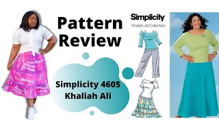 New Pattern Review Simplicity 4605 Khaliah Ali #bhmpatterndesigners