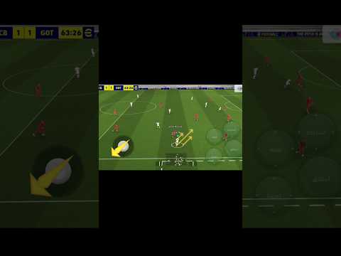مهارة المراوغة الجديدة في بيس موبايل 25 efootball pes بيس بيس موبايل pesmobile