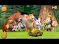 कठल का फल Katthal Bablu Dablu Hindi Cartoon Big Magic Cartoon Story Boonie Bears Hindi