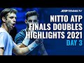 Mektic/Pavic & Dodig/Polasek In Action | Nitto ATP Finals 2021 Doubles Highlights Day 3