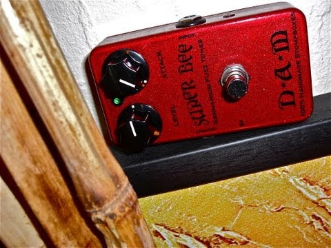 DAM Super Bee Red #67 (2010) – Early Serial – Rare Handbuilt Fuzz – Mint image 15