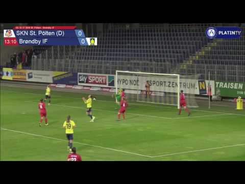 05.10.17 SKN St. Pölten - Brøndby IF - Highlight  (1. Halbzeit / 13:11) am 05.10.2016 20:36