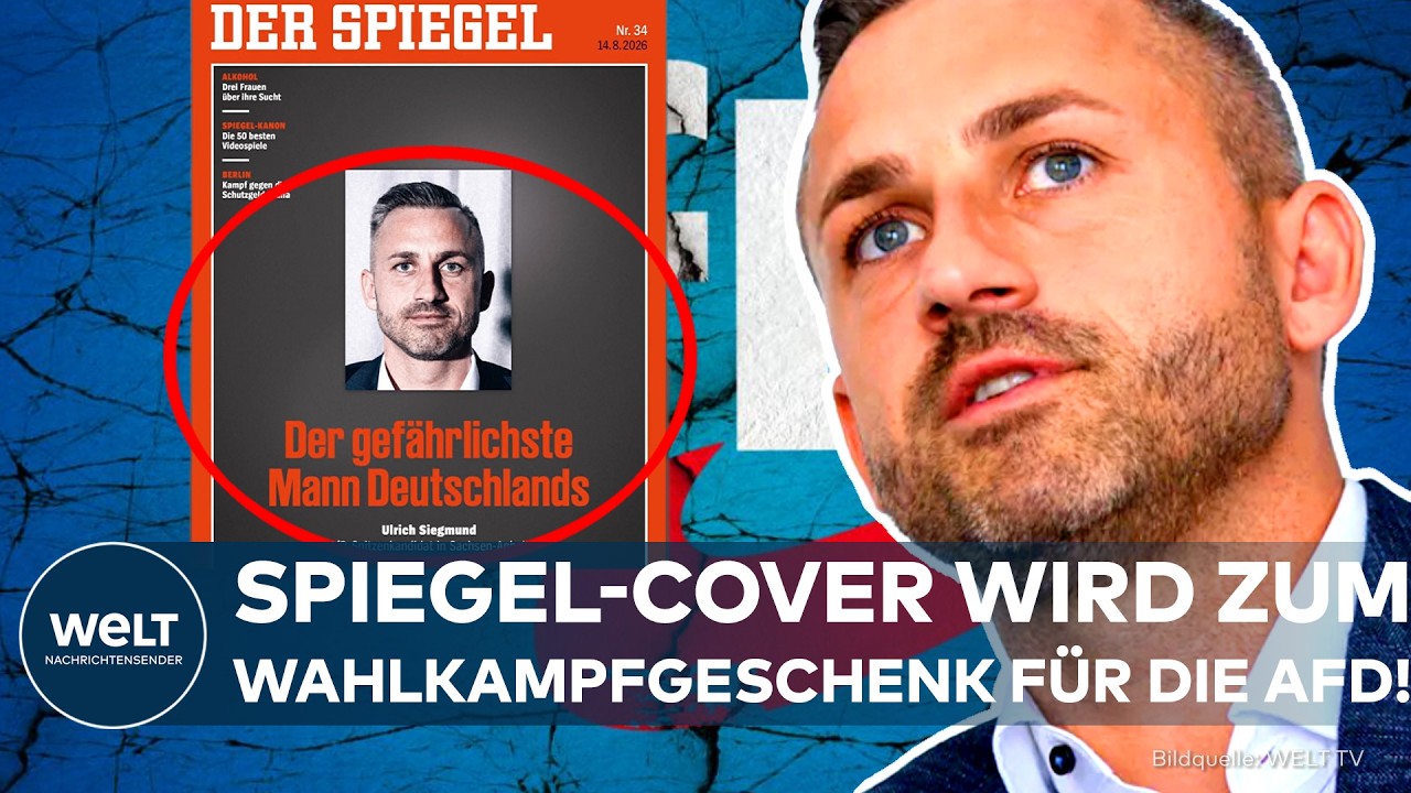 SCHLAGZEILE MIT SPRENGKRAFT: Heftige Kritik am Spiegel! Ulrich Siegmund feiert Gratis-Werbung!