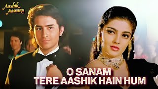 Download lagu O Sanam Tere Aashik Hain Hum | Saif Ali Khan |Mamta Kulkarni | Udit Narayan | Aashik Aawara mp3