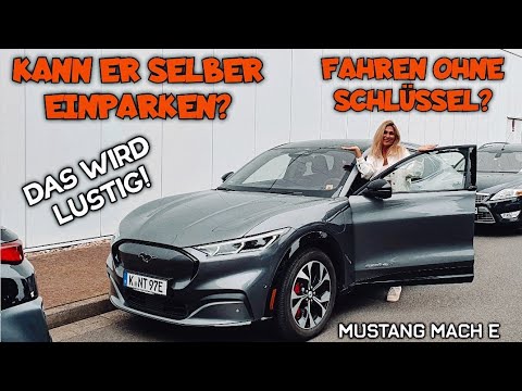 Mustang MachE Parking Assistant. Can it park itself? Our test!