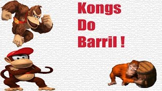 preview picture of video 'Donkey Kong Country #4  Kongs Do Barril !  Gameplay SNES HD'