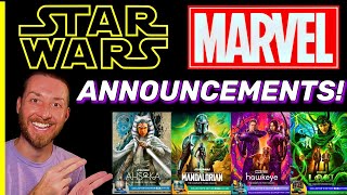 Big STAR WARS & MARVEL 4K UltraHD Announcements & Disney Studio Insider Info Loki Mandalorian Ahsoka