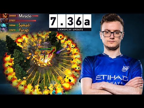 Miracle- Shadow Fiend MID absolutely DESTROY Sumail & Yuragi | EPIC GAME