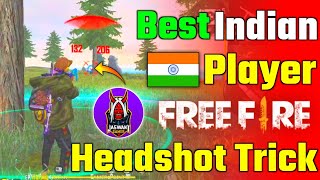 Best Indian Player ❤️ Fastest Headshot Player in Free Fire - must watch*