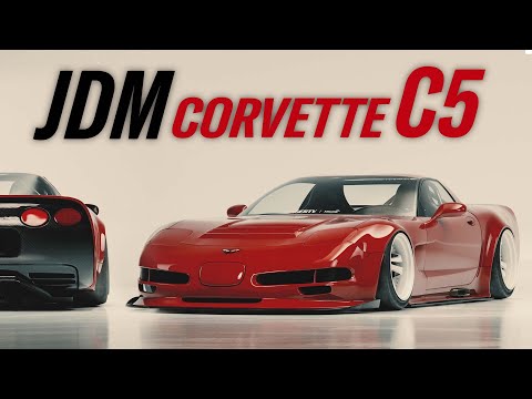 1 of 1 C5 Corvette (JDM Style) | Rendered with Kyza - Ep. 3
