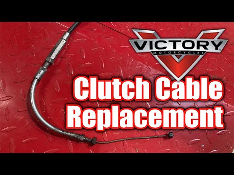 Victory Motorcycle Clutch Cable Replacement in 5 minutes - High Ball, Cross Country, Cross Roads...