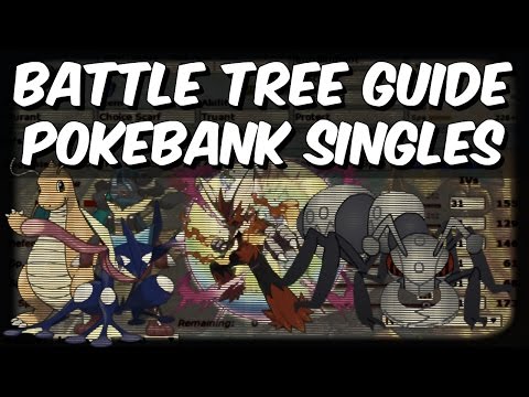 BATTLE TREE GUIDE - Pokebank Singles (Durant AI Manipulation Strategy)