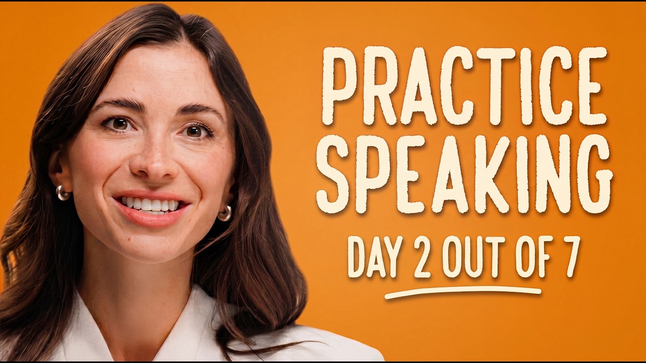 DAY 2 — English Shadowing Challenge | Practice Speaking Real-Life Conversations