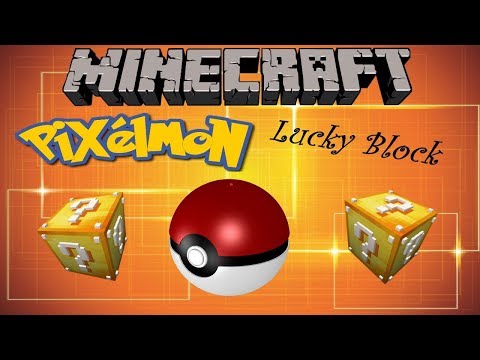 PIXELMON DARK LUCKY BLOCK - MINECRAFT 1.10.2 (MOD SHOWCASE)