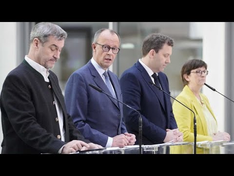 Video Thumbnail: CDU/CSU und SPD einigen sich auf Koalitionsverhandlungen