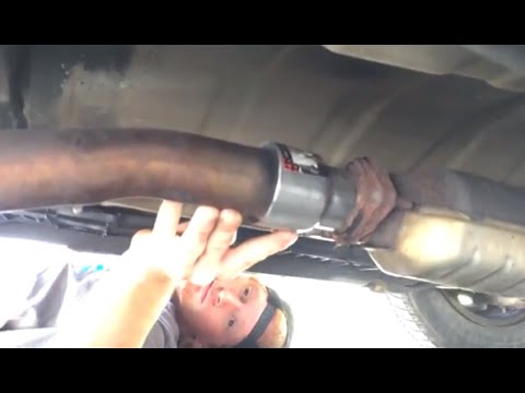 Exhaust Pipe Quick Repair using pipe adapters - EXHAUST CLAMPS ROCK