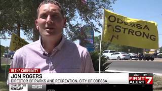 Odessa marks 7 years since 2019 mass shooting with memorial flags
